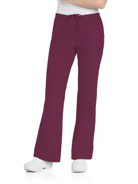 Essentials - Women's Natural Fit Flare Leg Scrub Pants [1]