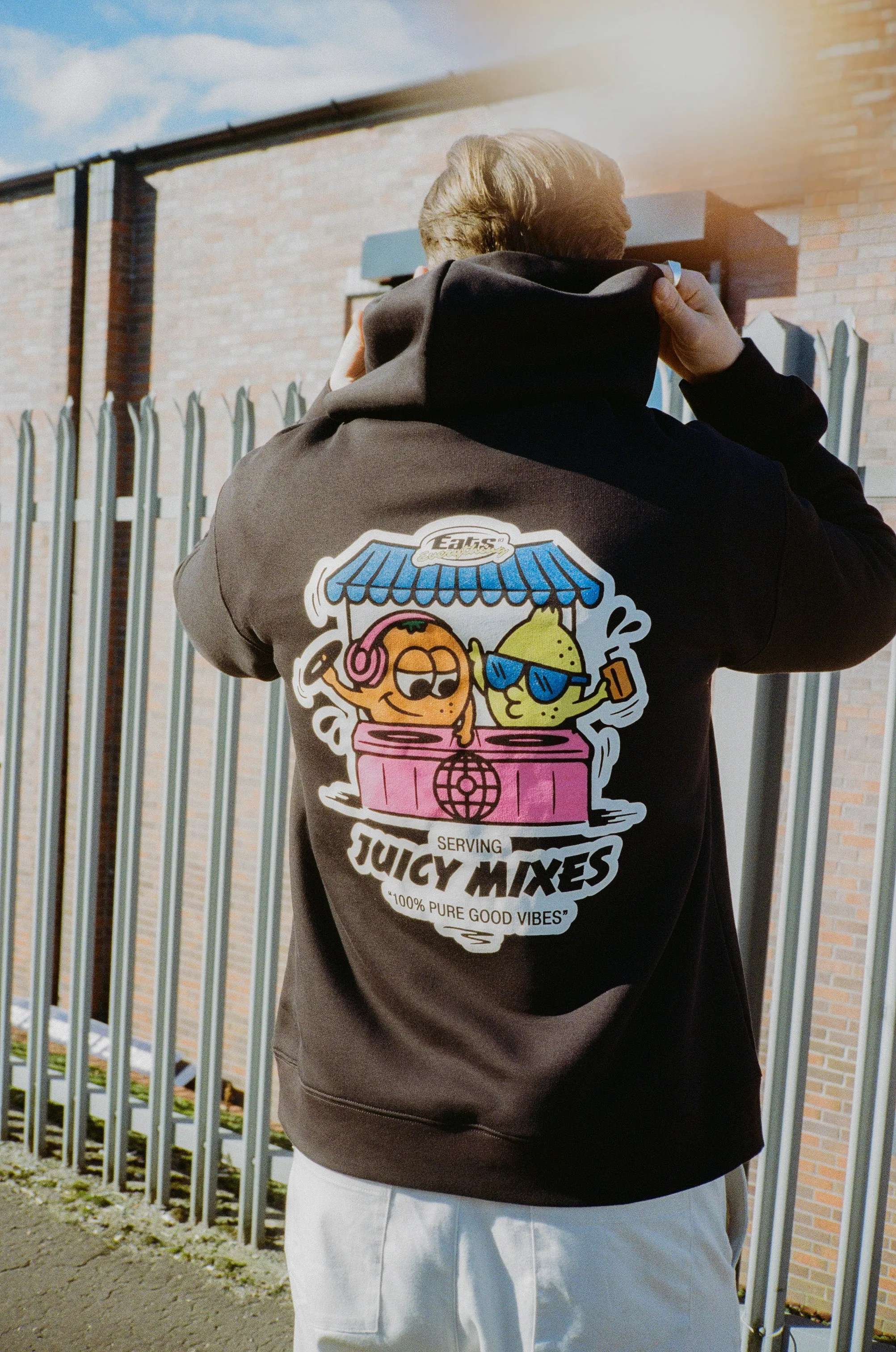 History Of Rave 'Fruity Mixes' Hoodie - Black