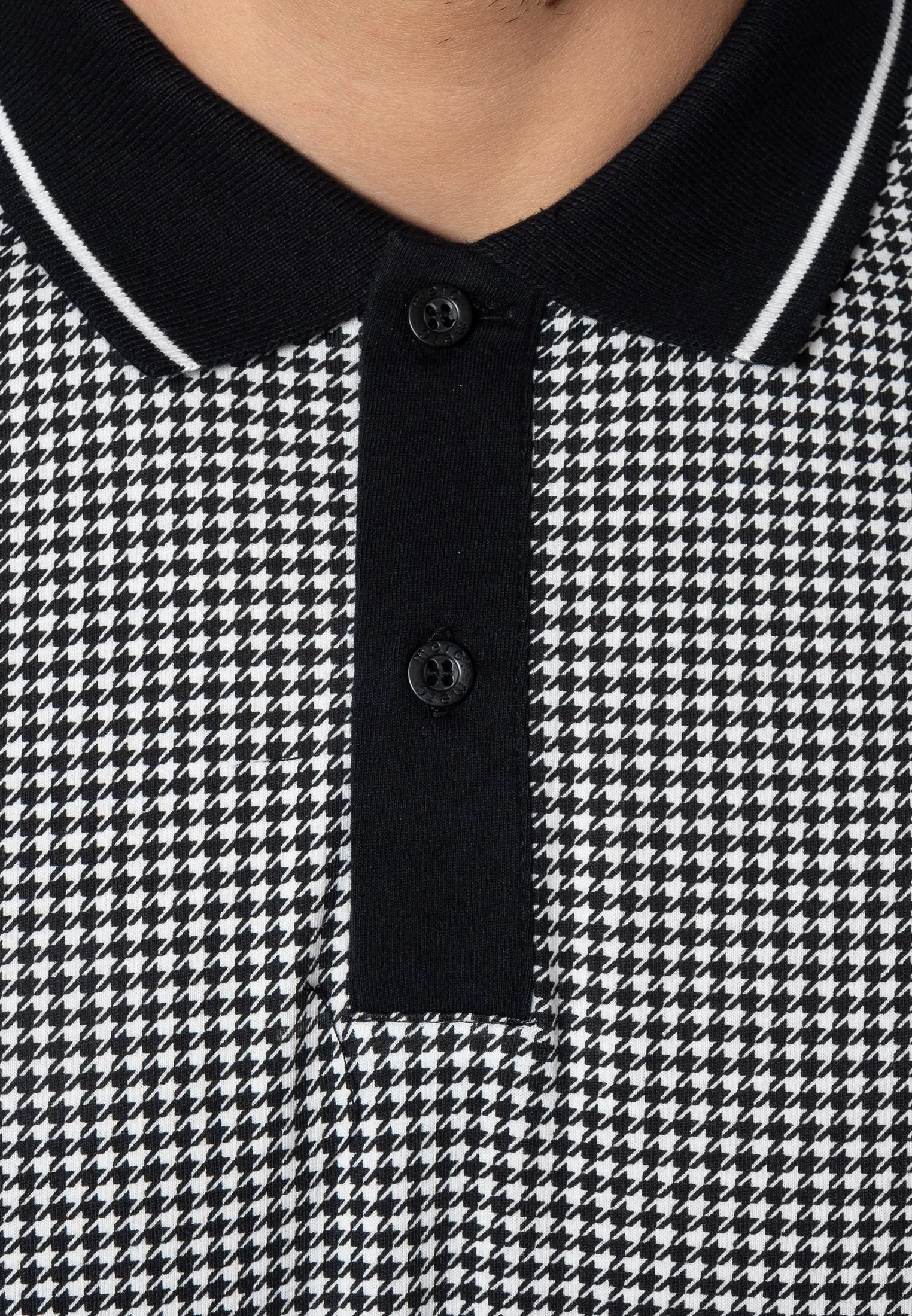 Merc London Corona Polo Shirt Black