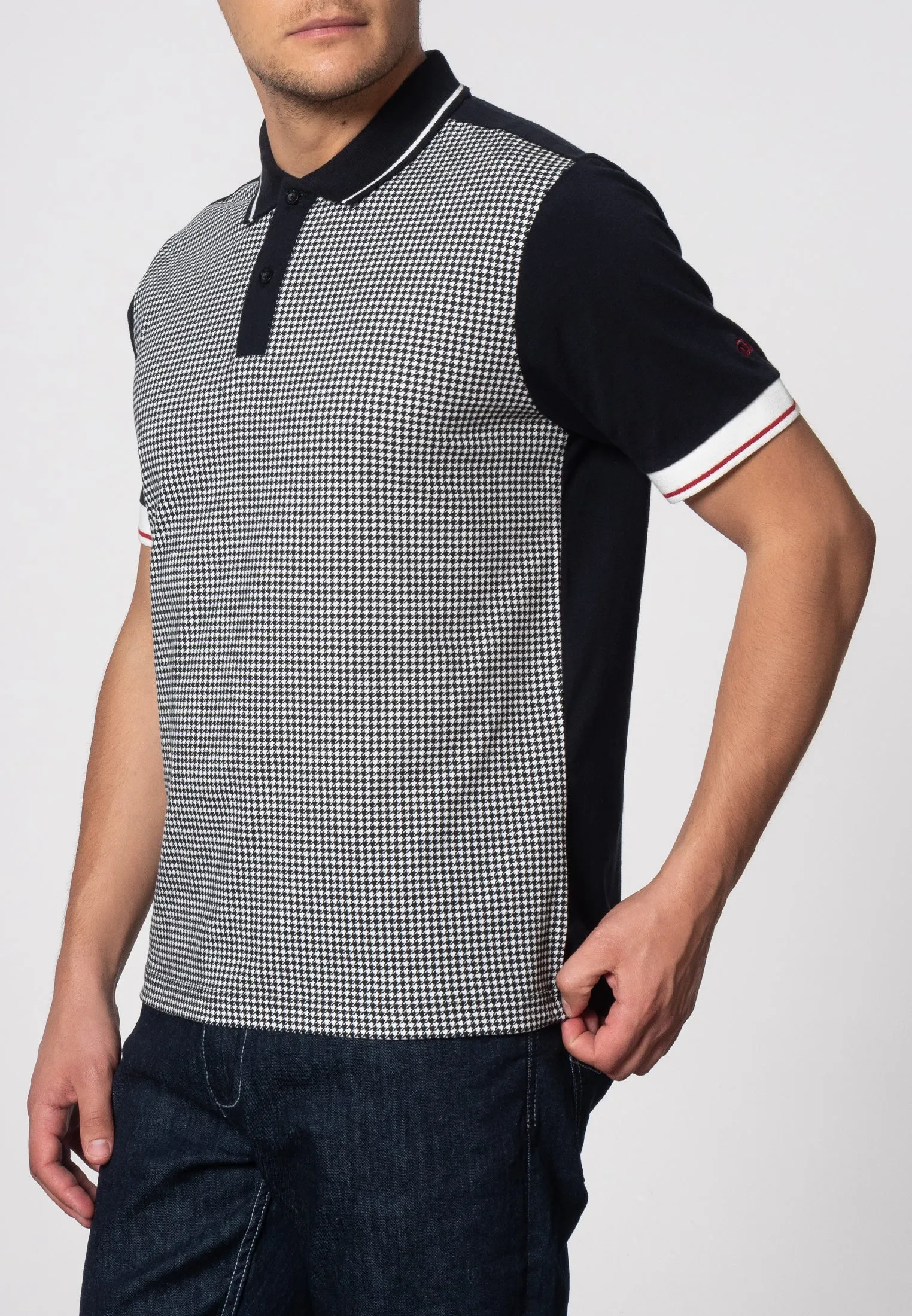 Merc London Corona Polo Shirt Black
