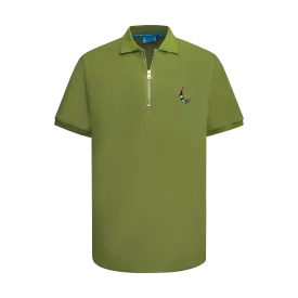 THE STAPLE POLO-MOSS